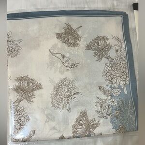 100% silk scarf